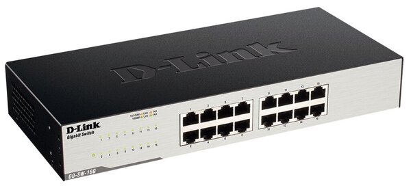 Switch, 16-Port Gigabit Easy Desktop, GO-SW-16G