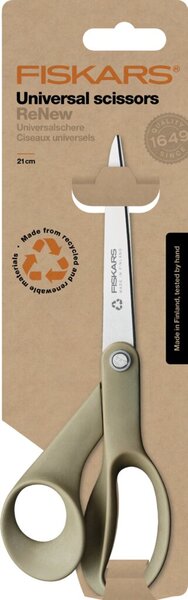 Universalschere Recycled 21 cm, Rechtshänder/Linkshänder, aus 100 % wiederverwertbaren Materialien