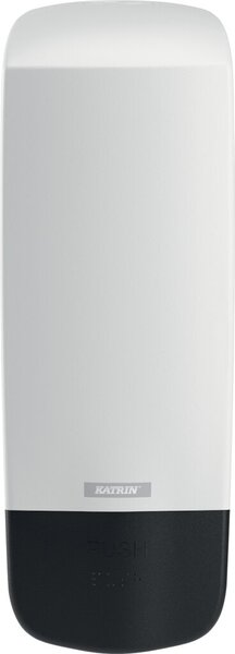 Inclusive Seifenspender, für alle Katrin Seifen und Toilettensitz-Reiniger, 1.000 ml, weiß
