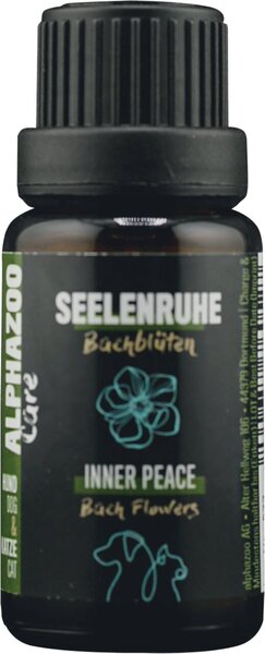Seelenruhe Bachblüten 15 g für Hunde und Katzen, Entspannung Globuli Pastillen