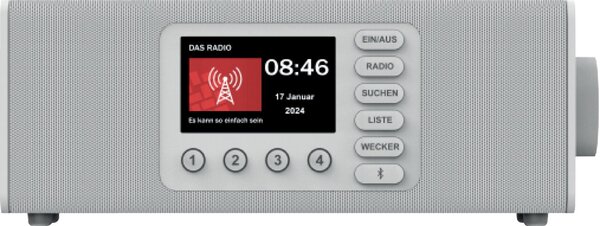 Digitalradio DR2002BT, Bluetooth Stereo, weiß