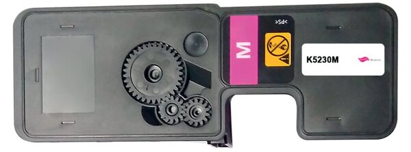 New Build Toner-Kit, ersetzt Kyocera TK-5230M, magenta