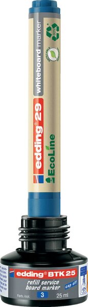 Nachfülltusche in Flasche 25 ml, für Boardmarker: edding 28,29,250,360,36, schwarz