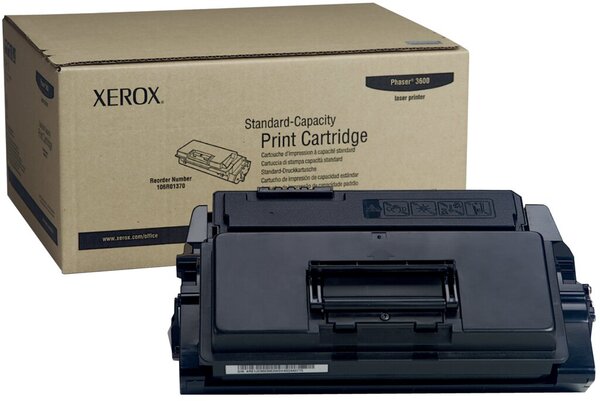 Toner Cartridge 106R03899, für Xerox Drucker, ca. 7.000 Seiten, schwarz