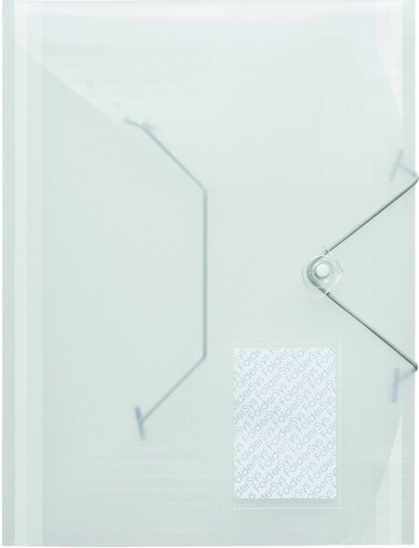 Jumbo Eckspanner-Sammelmappe für DIN A4, farblos matt transparent, 320 x 240 x 0 mm (HxBxT)