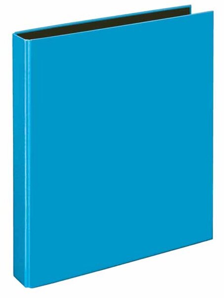 Ringbuch VELOCOLOR, DIN A4, Füllhöhe 25 mm, 2-D-Ringmechanik, 10 Stück, hellblau