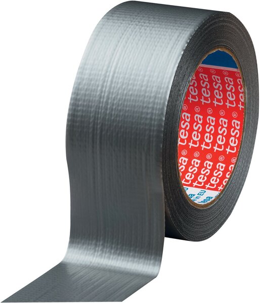 Gewebeband extra Power® Universal, Folienklebeband, 50 m x 50 mm, gewebeverstärkt, 1 Rolle, silber