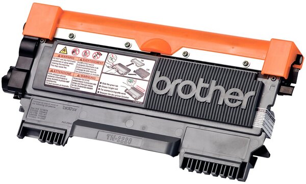 Toner TN-2220, für Brother Drucker, ca. 2.600 Seiten, schwarz