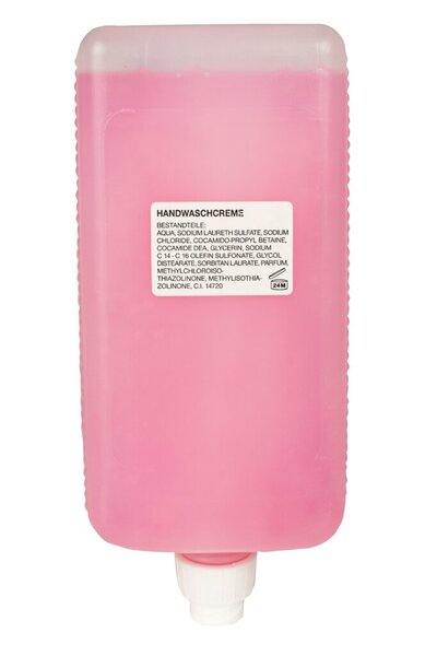 Seifencreme für C-System, silikon- und alkalifrei, rosa, Inhalt: 950 ml