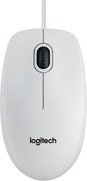 Maus B100, kabelgebunden, USB, Optisch, 800dpi, Business, weiß