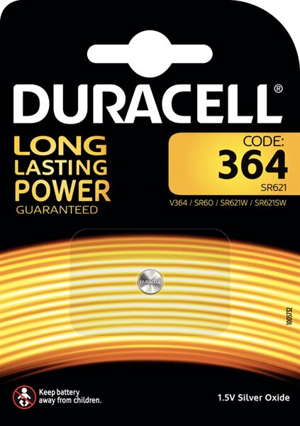 Knopfzelle, Silver Oxide, 364, SR60, 1.5V, Watch, 1er Blister
