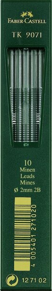 Fallmine 9071, Ø 2 mm, Härtegrad 2B, 10 Stück