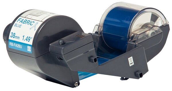 Textilfarbband, RB-FA2BU, 38 mm breit / 300 m lang, blau, für Tape Creator TP-M5000N