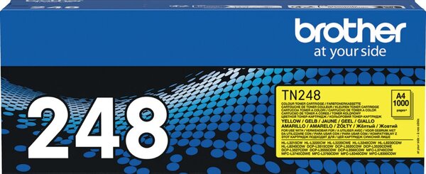 Toner TN-248Y für ca. 1.000 Seiten, gelb
