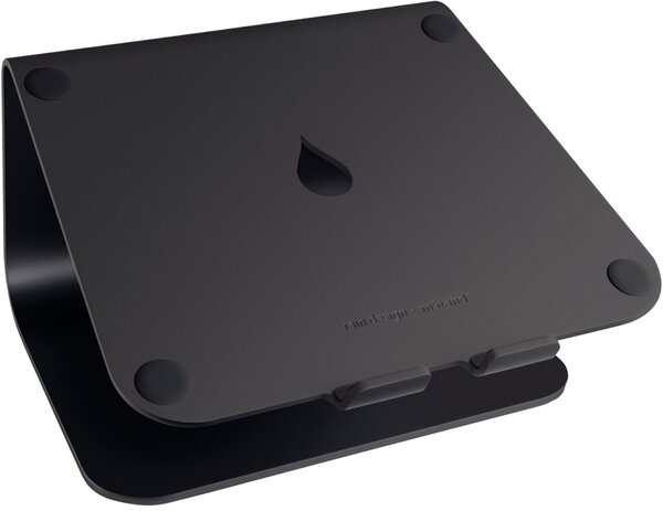 Laptop Stand mStand, schwarz, aus Aluminium