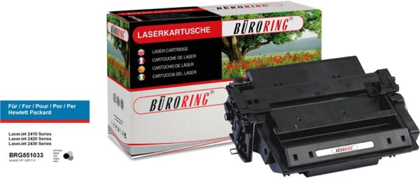 Toner Cartridge, ersetzt HP Q6511X, ca. 12.000 Seiten, schwarz
