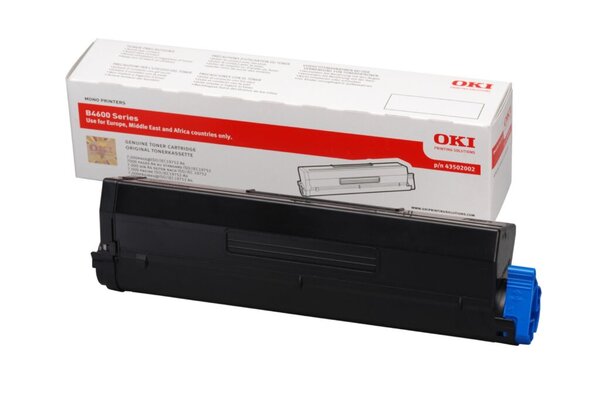 Toner 43502002, für OKI Drucker, High Capacity, ca. 7.000 Seiten, schwarz