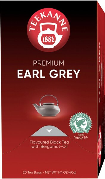 Tee Premium Earl Grey 20 Portionsbeutel à 1,75 g