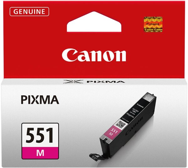 Tintenpatrone CLI-551M, für Canon Drucker, 7 ml, magenta