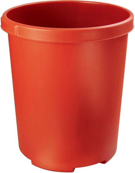 Großpapierkorb KLASSIK XXL, rot, 50 Liter, 4 Griffmulden, extra stabil