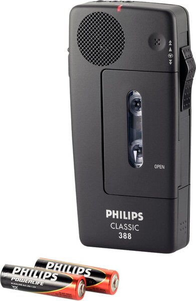 Diktiergerät Classic PocketMemo 388 Minikasettensystem, Analog