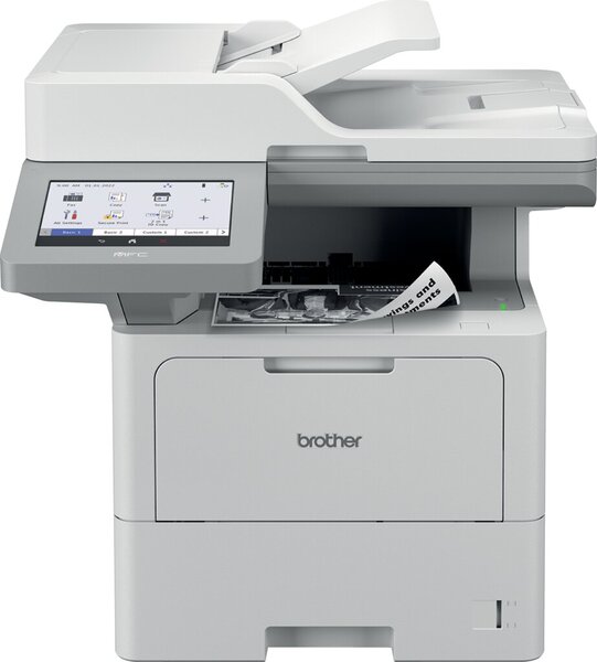 Multifunktionsgerät MFC-L6910DN, A4, Duplexdruck bis zu 50 Seiten/Min. 1.200 x 1.200 dpi, ADF 80 Blatt, 520 Blatt Papiervorrat, 2000 MB Speicher, LAN, USB 2.0