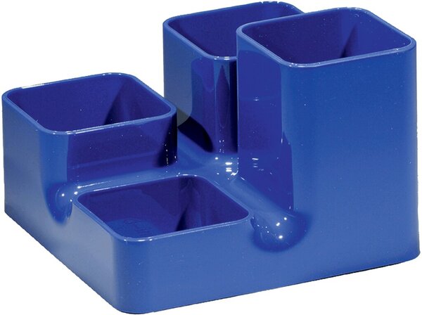 universeller Schreibgerätköcher, uni-butler royalblau, 130 x 130 x 90 mm