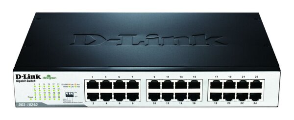 Netzwerk Switch DGS-1024D, 24-LAN-Ports Fast Ethernet