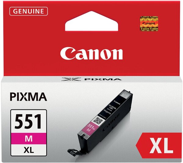 Tintenpatrone CLI-551XLM, für Canon Drucker, 11 ml, magenta