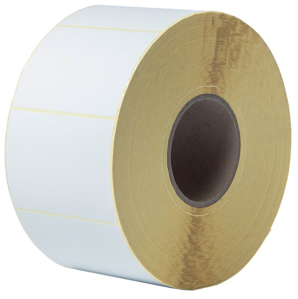 Etikettenrolle 102 x 74 mm, Papier, weiß, beschichete, 2.900 Etiketten/Rolle, 4 Rollen, für TJ-4020TN, -4021TN, -4120TN, -4121TN, -4420TN, -4422TN, -4520TN, -4522TN