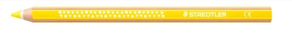 Buntstift Noris® super jumbo, Minenstärke 6 mm, Härtegrad weich, Schaftform Sechskant, gelb