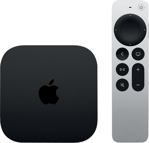 TV 64 GB, 4K, 3rd Gen., schwarz, brillante Bildqualität, A15 BionicChip, Dolby Atmos für dreidimensionalen Sound
