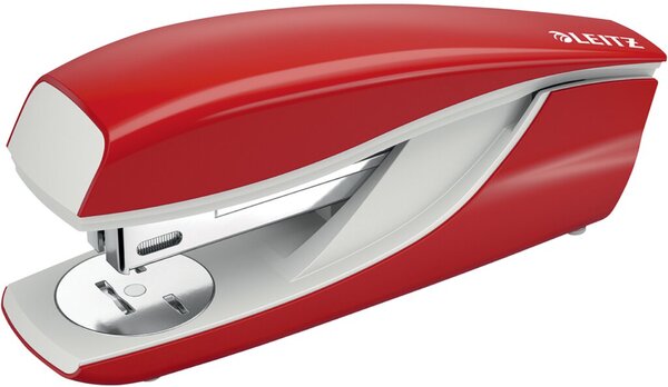 Heftgerät NeXXt Stark Metall, rot, Heftleistung 40 Blatt, Heftart geschlossen + offen + nageln, Heftklammerntyp P3 (24/6 oder 26/6), P4 (24/8)