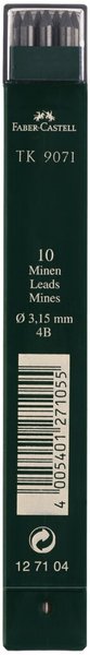 Fallmine 9071, Ø 3,15 mm, Härtegrad 4B, 10 Stück