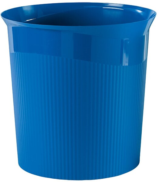 Papierkorb Re-LOOP, blau, 13 Liter, Höhe 287 mm