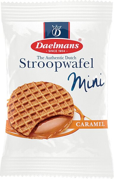 Daelmans Stroopwafel Mini, 200 x 8g, Packung à 200 Stück