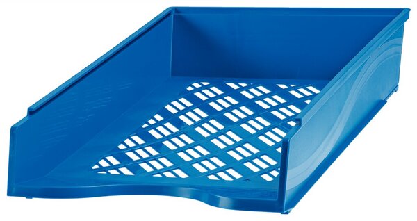 Briefkorb DIN A4/C4, blau, verbindbar