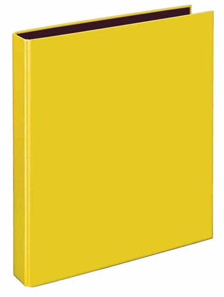 Ringbuch VELOCOLOR, DIN A4, Füllhöhe 25 mm, 2-D-Ringmechanik, 10 Stück, gelb