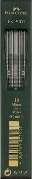 Fallmine 9071, Ø 2mm, Härtegrad B, 10 Stück