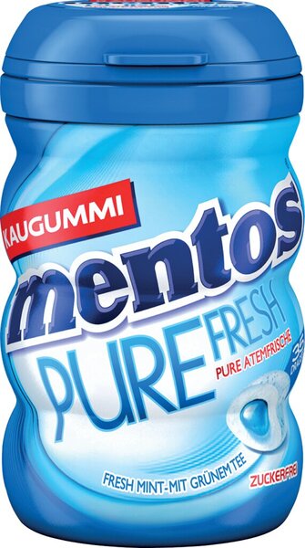 Mentos Gum, Kaugummi Pure Fresh Mint, zuckerfrei