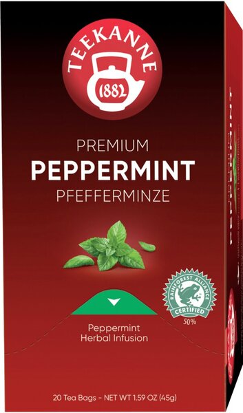 Tee Premium Peppermint, 20 Portionsbeutel à 1,75 g