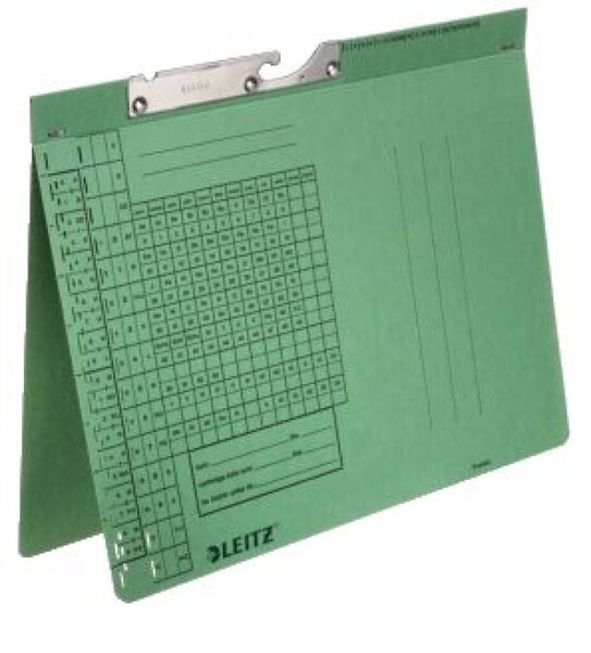 Pendelhefter DIN A4, grün, Amtsheftung, Karton: 320g/qm