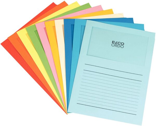 Organisationsmappe Ordo classico, DIN A4, Sichtfenster 180 x 100 mm, liniert, sortiert