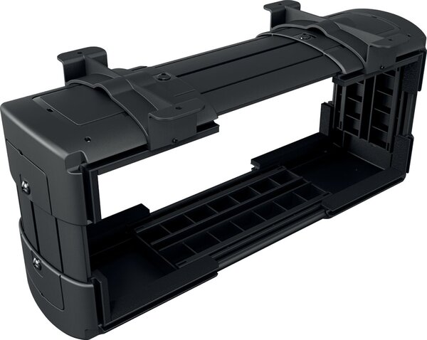 Computerhalterung Viewlite Schreibtisch 103, verstellbar, bis 30 kg, recyceltes ABS, schwarz