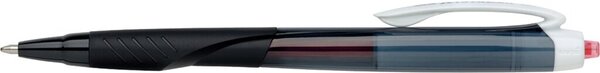 Tintenroller uni-ball® JETSTREAM SPORT, Strichstärke 0,5 mm, Schreibfarbe rot, Schaftfarbe schwarz