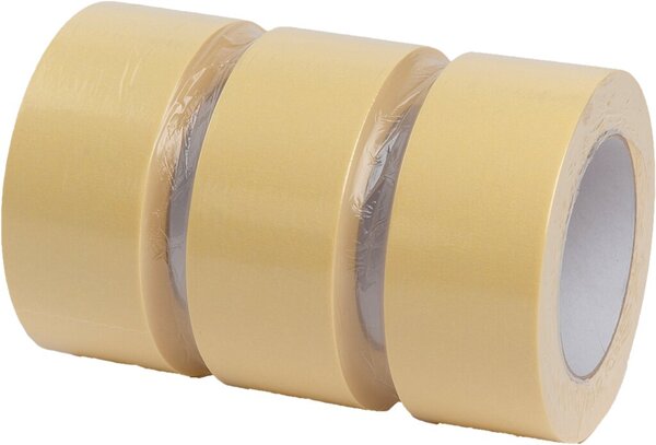 Kreppklebeband, gekrepptes Spezialpapier, 50 m x 50 mm, beige
