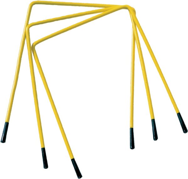 Archivbinder Pli-Fix, U-förmiger Binder aus Drahtmetall, kunststoffummantelt, 100 Stück