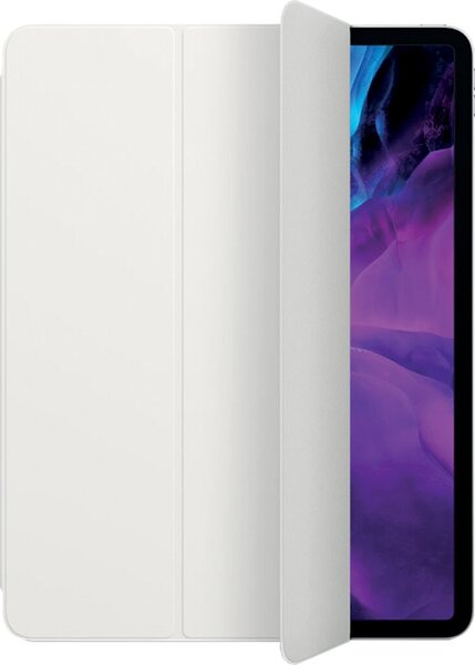 Smart Folio für iPad Pro, 12.9", weiß, zum Schutz der Vorder- und Rückseite, einfach zu Falten