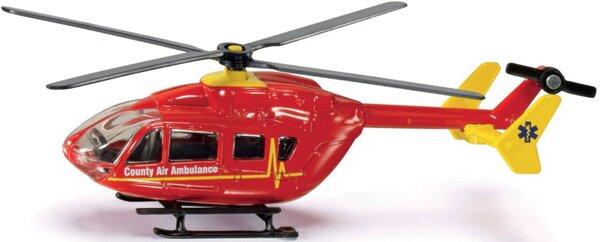 Helikopter aus Metall und Kunststoff
