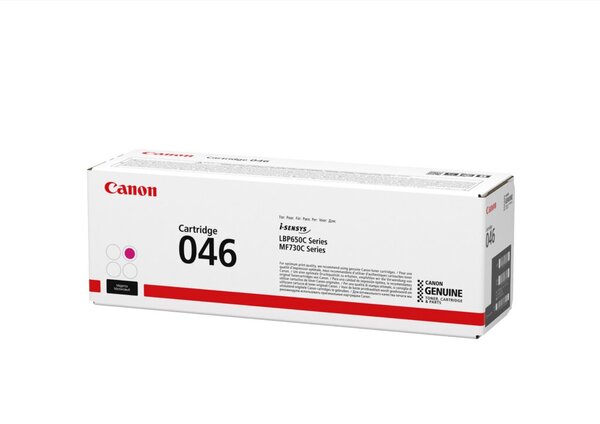 Toner Cartridge 046, für Canon Drucker, ca. 2.300 Seiten, magenta